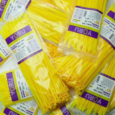 เคเบิ้ลไทร์ YORU รุ่น YR250-05CLY สีเหลือง