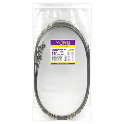 เคเบิ้ลไทร์ YORU รุ่น YR1K4-46STL สแตนเลส 1 แพ็ค