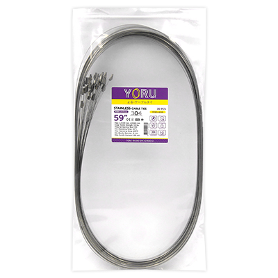 เคเบิ้ลไทร์ YORU รุ่น YR1K5-46STL สแตนเลส 1 แพ็ค