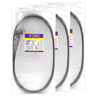เคเบิ้ลไทร์ YORU รุ่น YR1K5-46STL สแตนเลส 3 แพ็ค