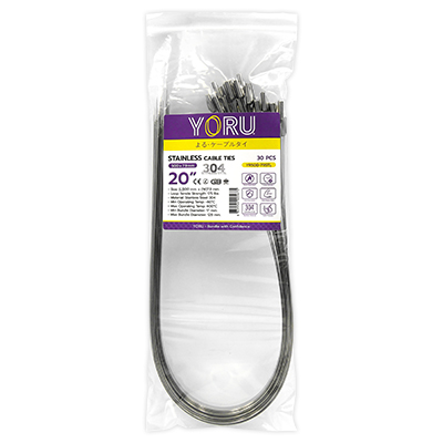 เคเบิ้ลไทร์ YORU รุ่น YR500-79STL สแตนเลส 1 แพ็ค