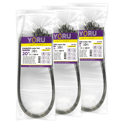 เคเบิ้ลไทร์ YORU รุ่น YR500-79STL สแตนเลส 3 แพ็ค