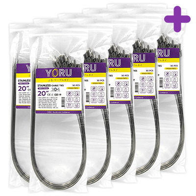 เคเบิ้ลไทร์ YORU รุ่น YR500-79STL สแตนเลส 10 แพ็ค