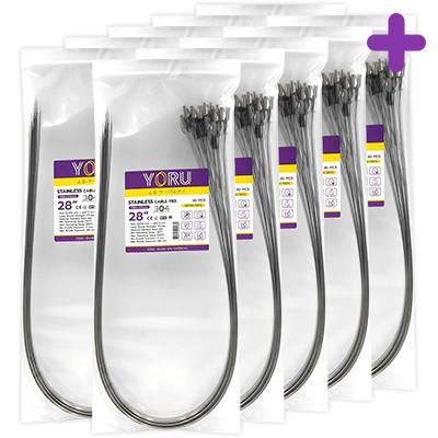 เคเบิ้ลไทร์ YORU รุ่น YR700-79STL สแตนเลส 10 แพ็ค