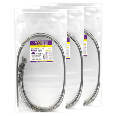 เคเบิ้ลไทร์ YORU รุ่น YR900-79STL สแตนเลส 3 แพ็ค