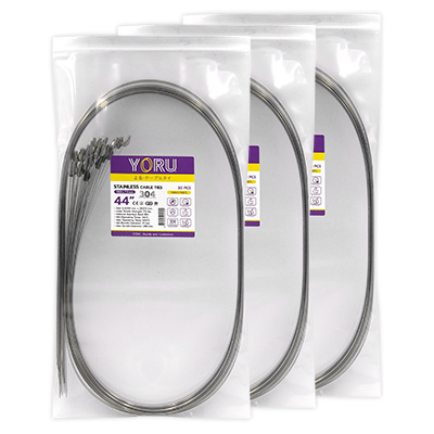 เคเบิ้ลไทร์ YORU รุ่น YR1K1-79STL สแตนเลส 3 แพ็ค