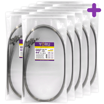 เคเบิ้ลไทร์ YORU รุ่น YR1K1-79STL สแตนเลส 10 แพ็ค