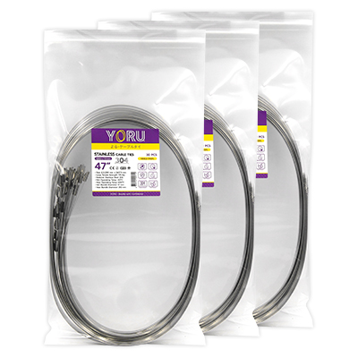 เคเบิ้ลไทร์ YORU รุ่น YR1K2-79STL สแตนเลส 3 แพ็ค