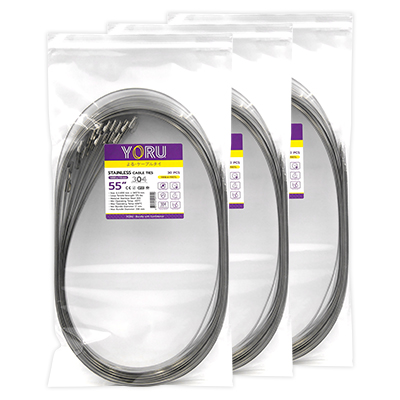 เคเบิ้ลไทร์ YORU รุ่น YR1K4-79STL สแตนเลส 3 แพ็ค