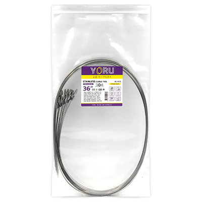 เคเบิ้ลไทร์ YORU รุ่น YR900-46STL สแตนเลส 1แพ็ค