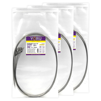 เคเบิ้ลไทร์ YORU รุ่น YR900-46STL สแตนเลส 3 แพ็ค