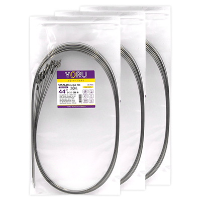 เคเบิ้ลไทร์ YORU รุ่น YR1K1-46STL สแตนเลส 3 แพ็ค