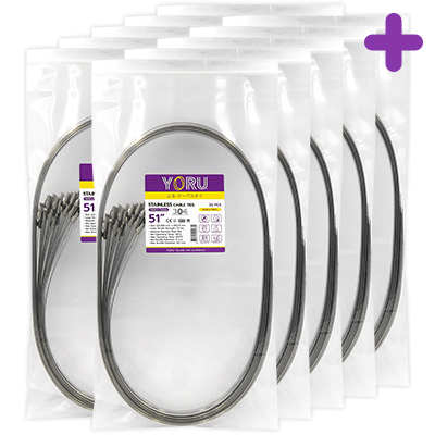 เคเบิ้ลไทร์ YORU รุ่น YR1K3-79STL สแตนเลส 10 แพ็ค