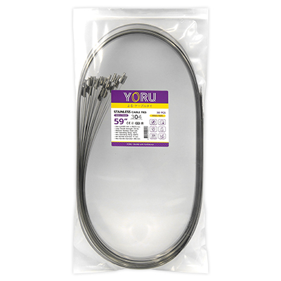 เคเบิ้ลไทร์ YORU รุ่น YR1K5-79STL สแตนเลส 1 แพ็ค