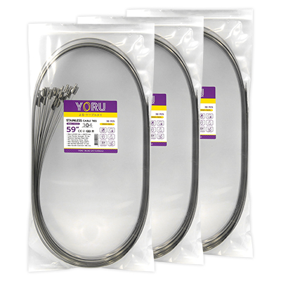 เคเบิ้ลไทร์ YORU รุ่น YR1K5-79STL สแตนเลส 3 แพ็ค