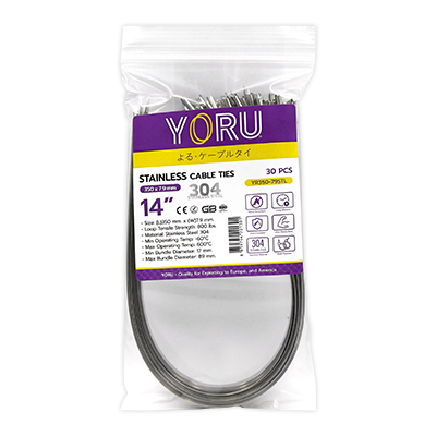 เคเบิ้ลไทร์ YORU รุ่น YR350-79STL สแตนเลส 1 แพ็ค