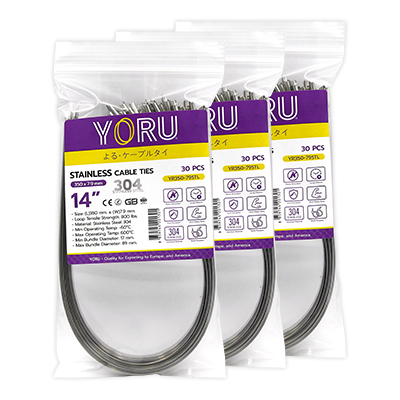 เคเบิ้ลไทร์ YORU รุ่น YR350-79STL สแตนเลส 3 แพ็ค