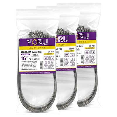 เคเบิ้ลไทร์ YORU รุ่น YR400-79STL สแตนเลส 3 แพ็ค