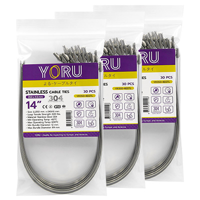 เคเบิ้ลไทร์ YORU รุ่น YR350-46STL สแตนเลส 3 แพ็ค