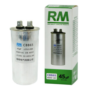 คาปาซิเตอร์แอร์ RM แบบ CBB65 ขนาด 45 uF (ไมโครฟารัด) แคปรันแอร์ แคปสตาร์ทแอร์ Capacitor แอร์ รับประกัน 1 ปี