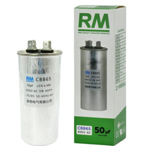 คาปาซิเตอร์แอร์ RM แบบ CBB65 ขนาด 50 uF (ไมโครฟารัด) แคปรันแอร์ แคปสตาร์ทแอร์ Capacitor แอร์ รับประกัน 1 ปี